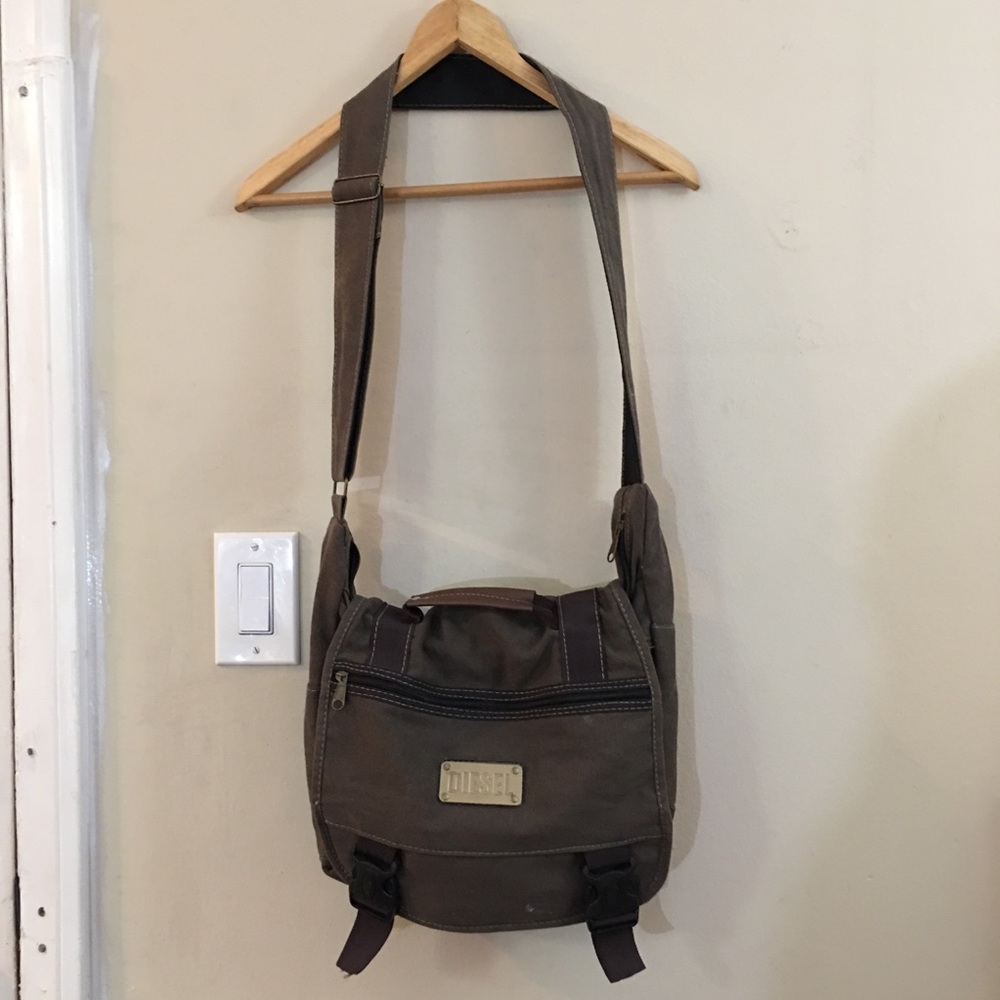 Vintage Diesel Messenger Bag